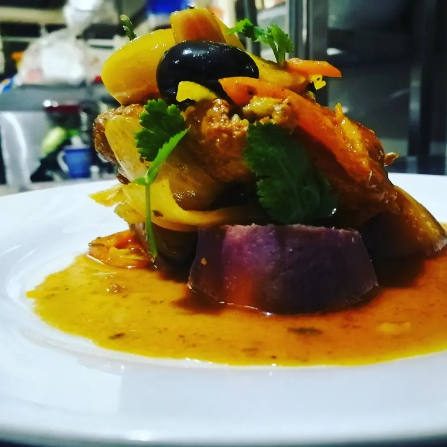 creation thumb for Escabeche de pollo con camote.