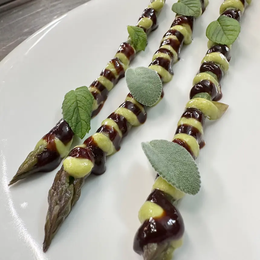 creation thumb for Asparagus three ways
