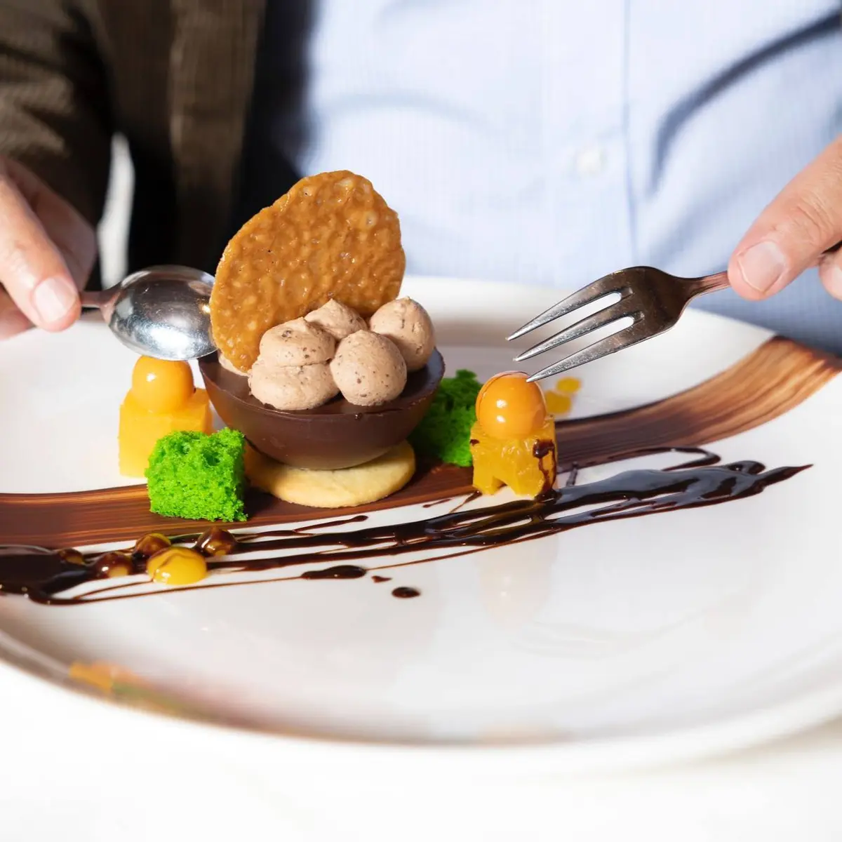 creation thumb for Chocolate Mango Mousse