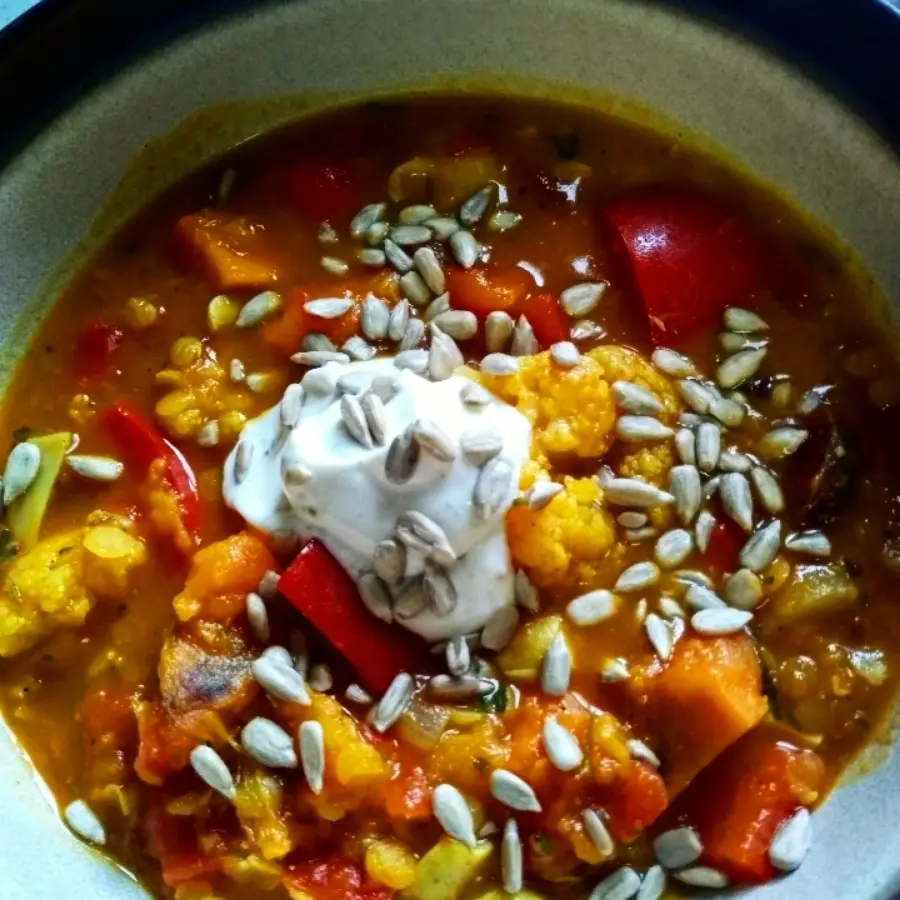 creation thumb for Fall season screams for warming food....curry time❤️