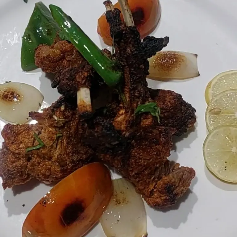 creation thumb for B.b.q lamb chops