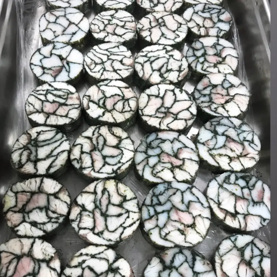 creation thumb for Terrina de mosaico de lubina con nori ahumado