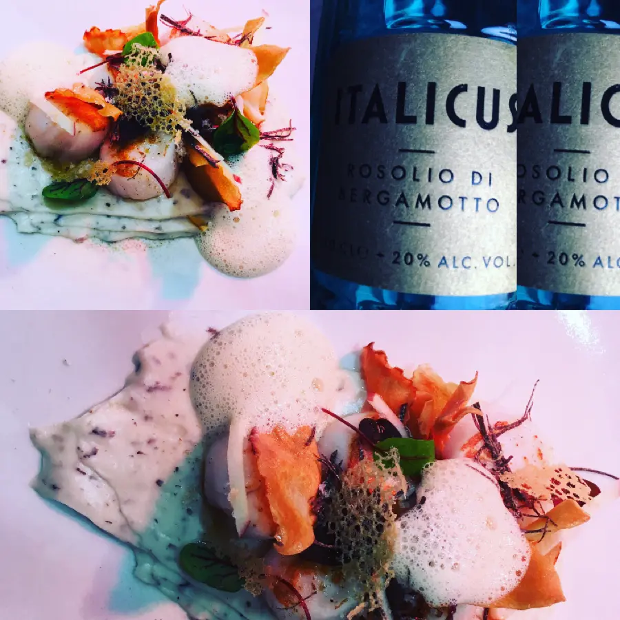creation thumb for St jaques / topinambours / truffe / italicus