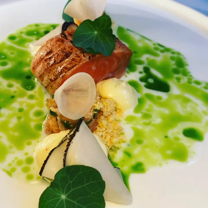 creation thumb for Lachs/Buttermilch/Alpenkräuter/Rettich