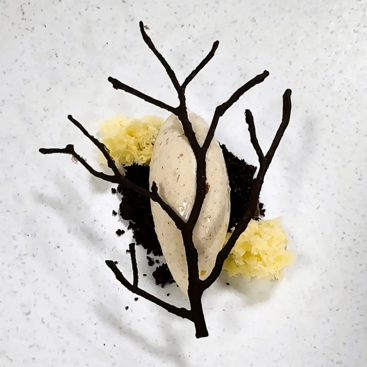 creation thumb for Sesame Brittle & Cinnamon Ice Cream