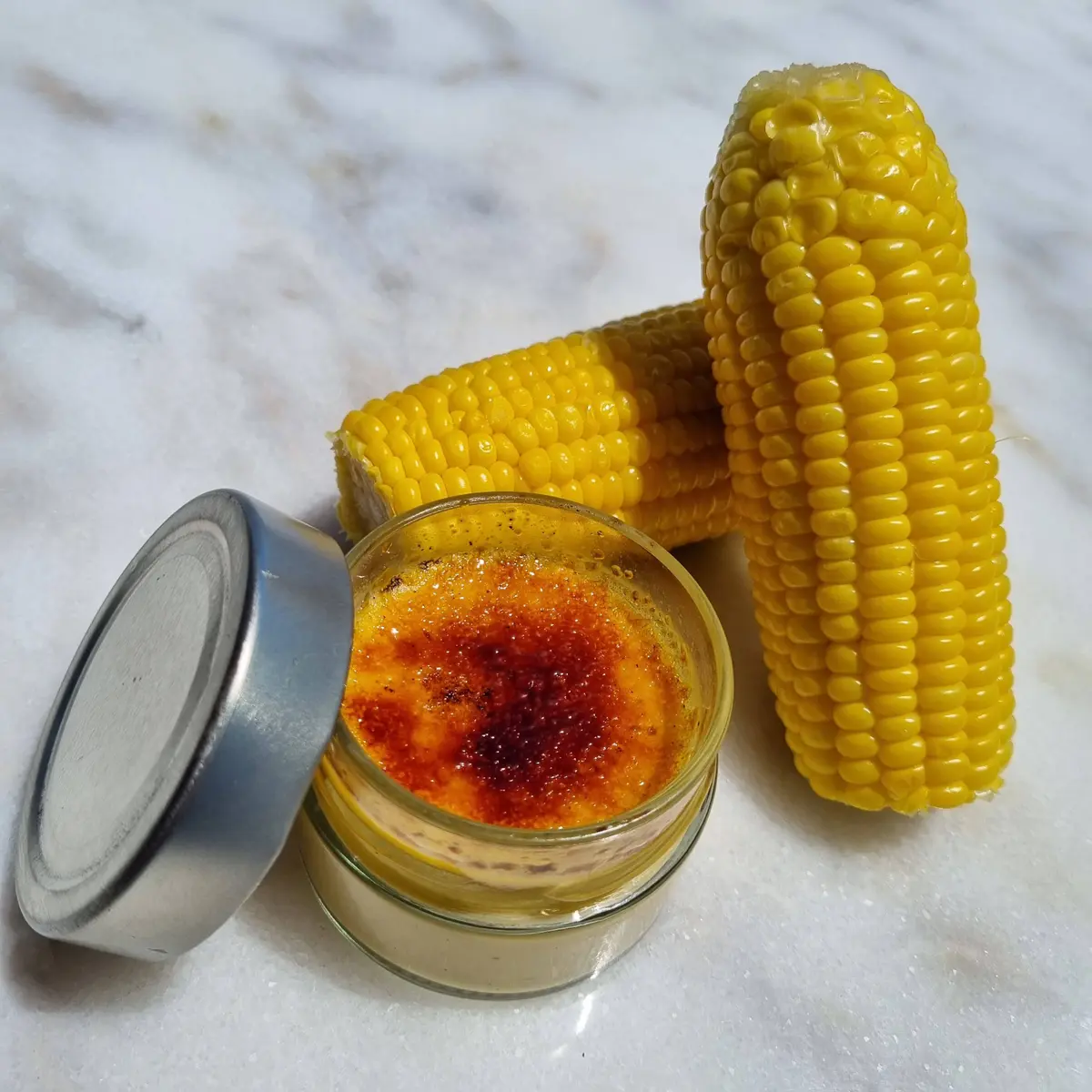 creation thumb for Sous Vide🌽 Crème brûlée di mais