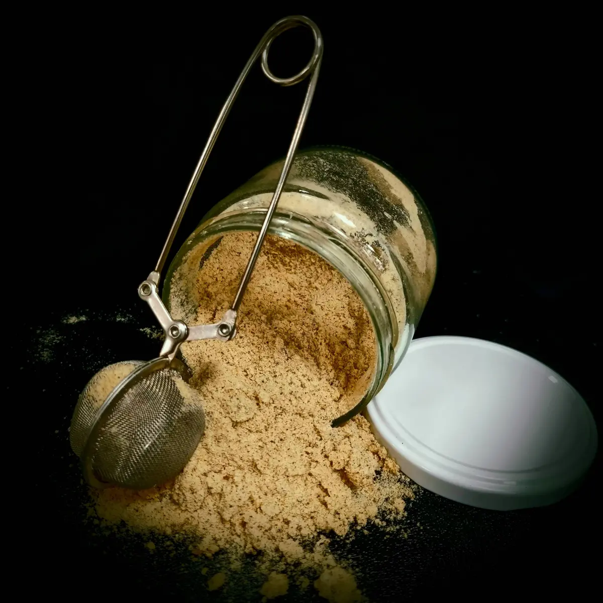 creation thumb for Polvo de Caramelo de Cebolla para Crème Brûlée Salado