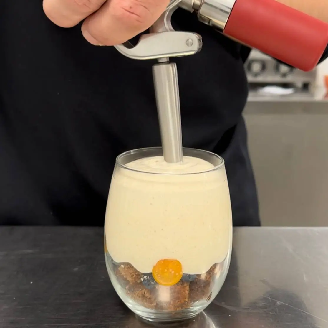 creation thumb for Warm white chocolate & espresso Espuma