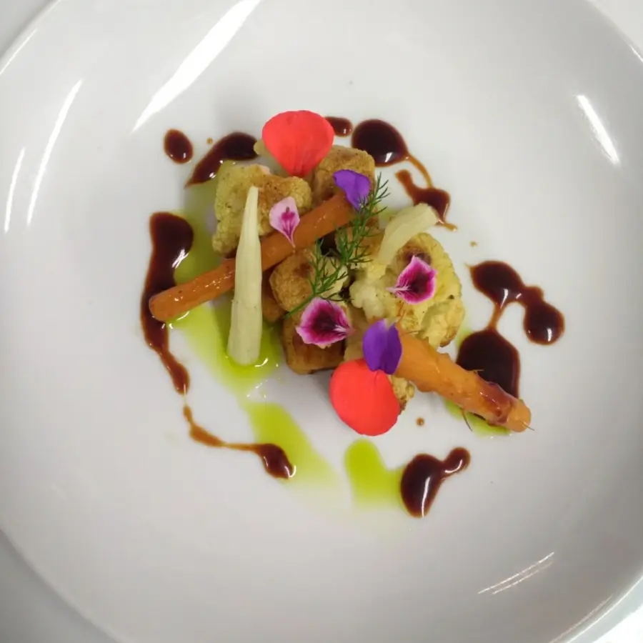 creation thumb for Roasted Cauliflower with sweet potato gnocchi