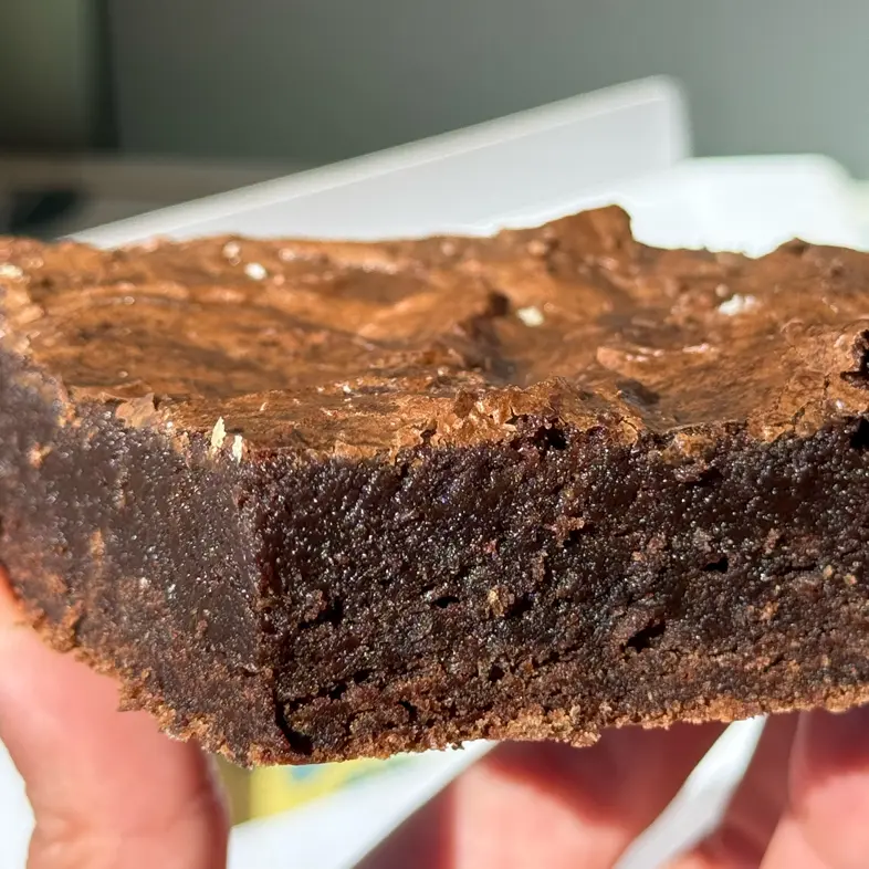 creation thumb for Brownie al caffè fondente 🍫 senza glutine