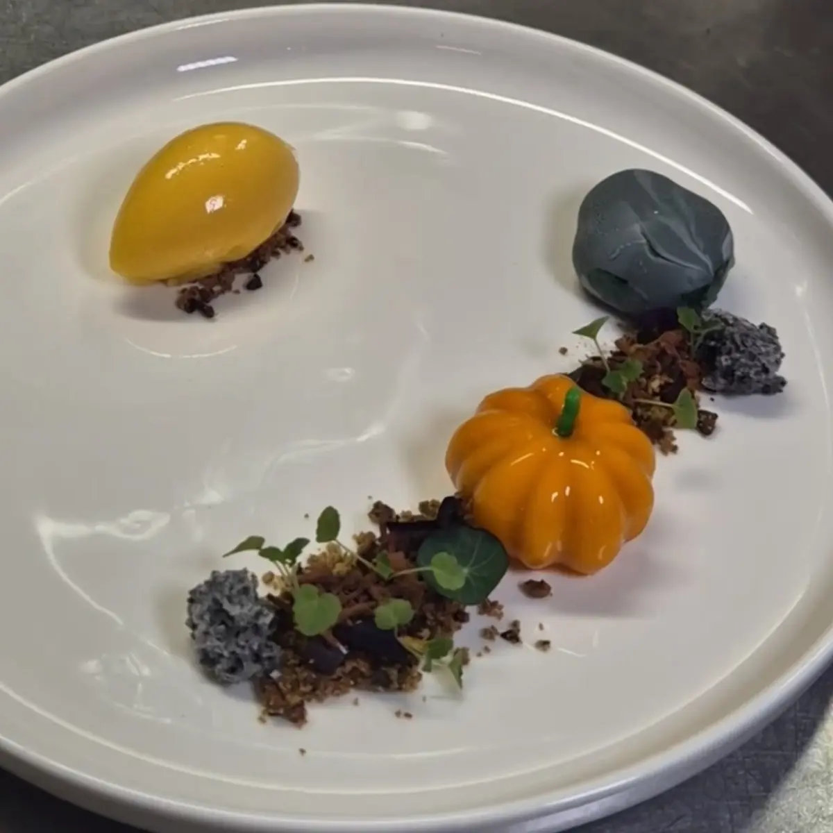 creation thumb for Butternut Pumpkin with Miso, Passionfruit and Ginger
