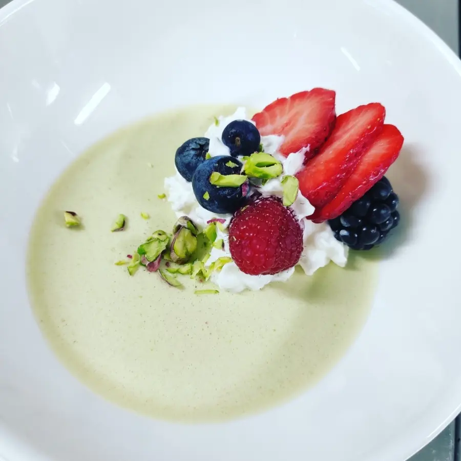 creation thumb for Budino al pistacchio- Pistachio pudding