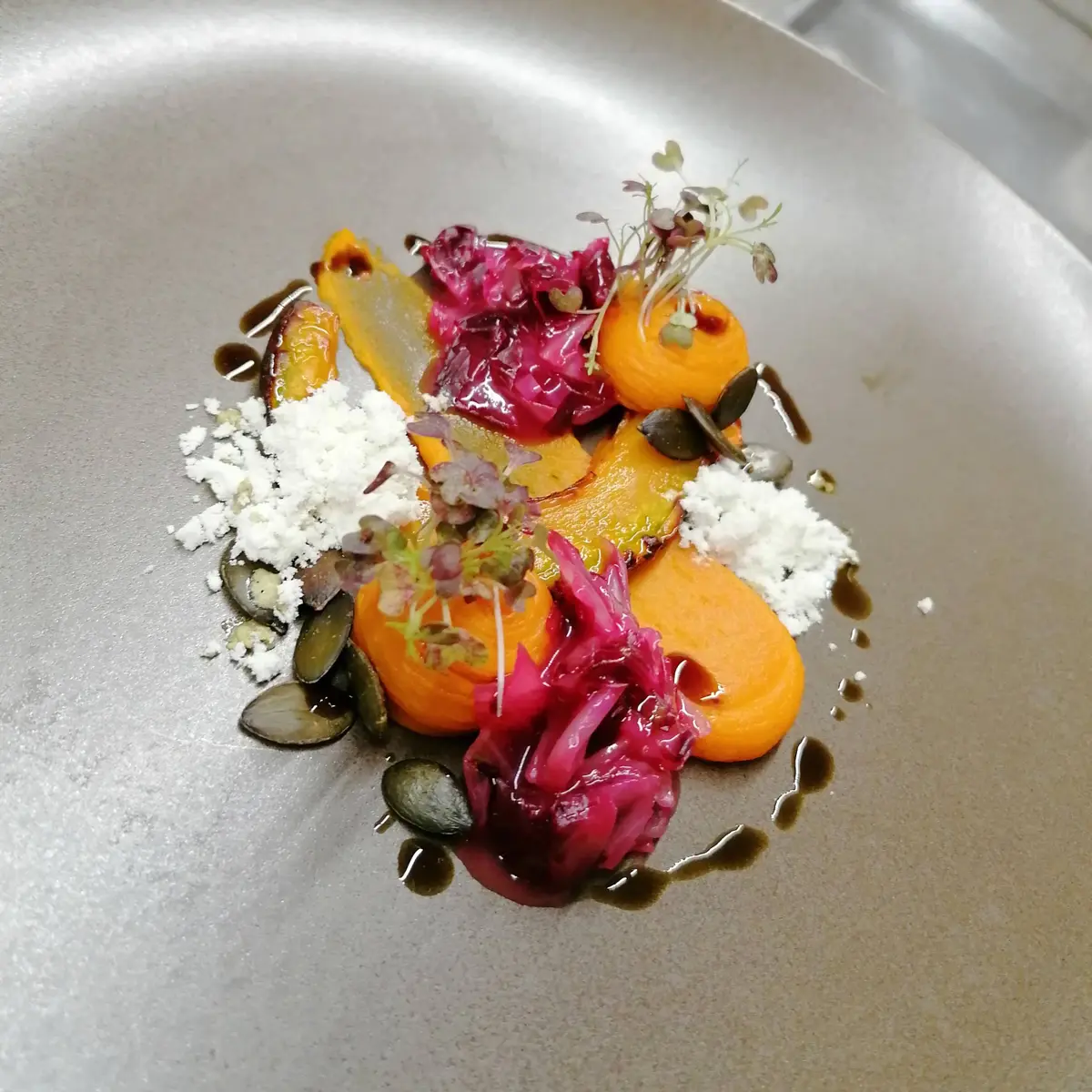 creation thumb for Kürbis-Radicchio-Variation...