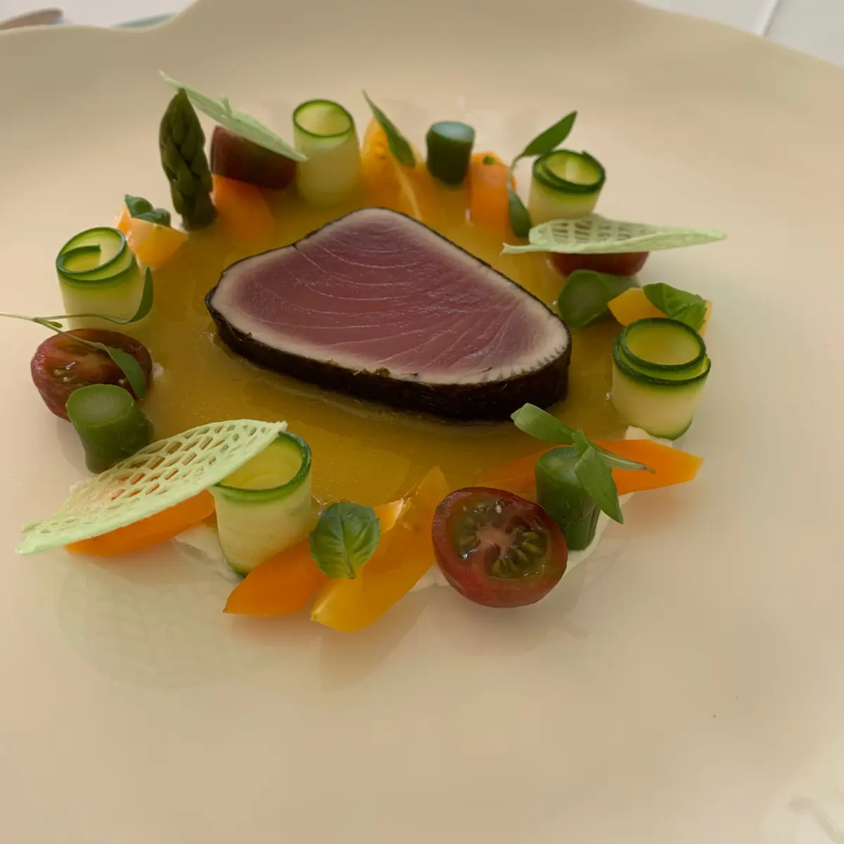creation thumb for Bonito avvolto in Nori e marinatura agrodolce di Olio Extravergine di Oliva