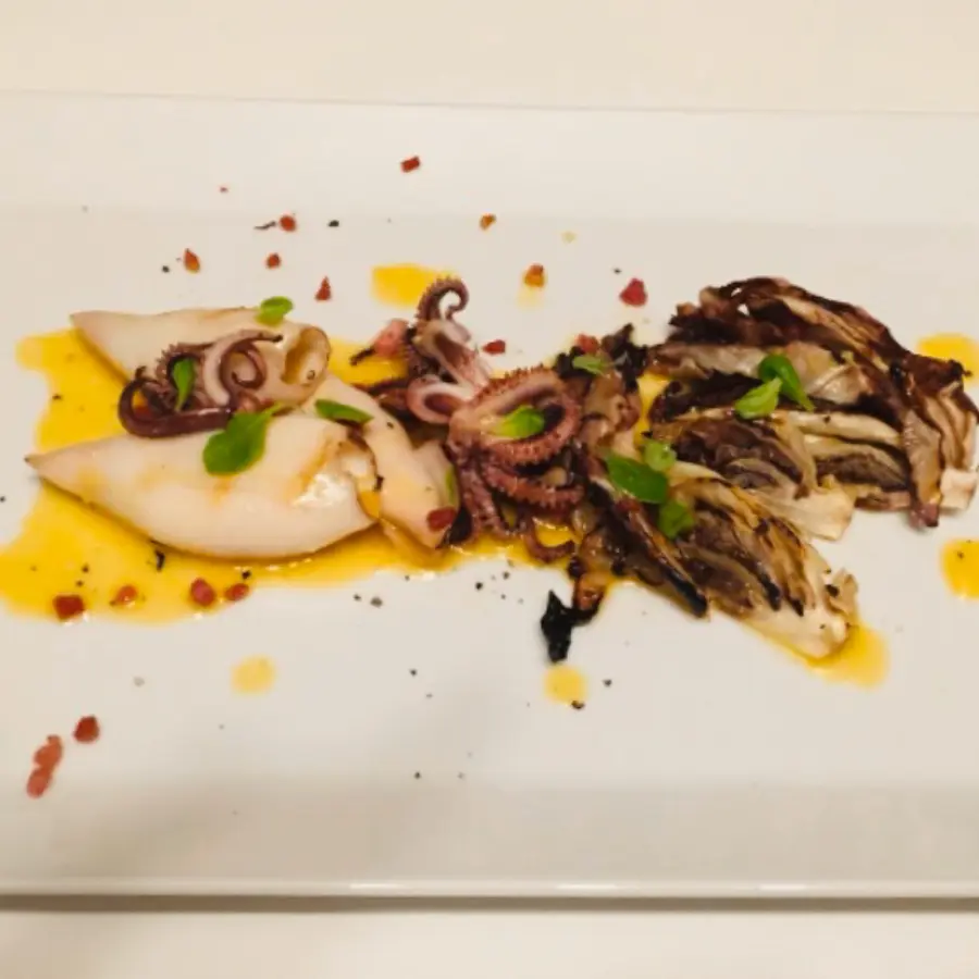 creation thumb for Calamari alla carbonara