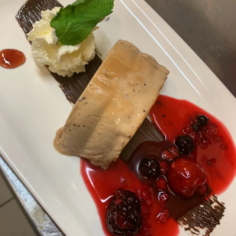creation thumb for #Nougatparfait#Beerensauce