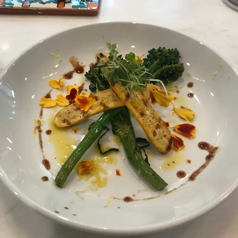creation thumb for Broccolini grigliati, zucchine baby