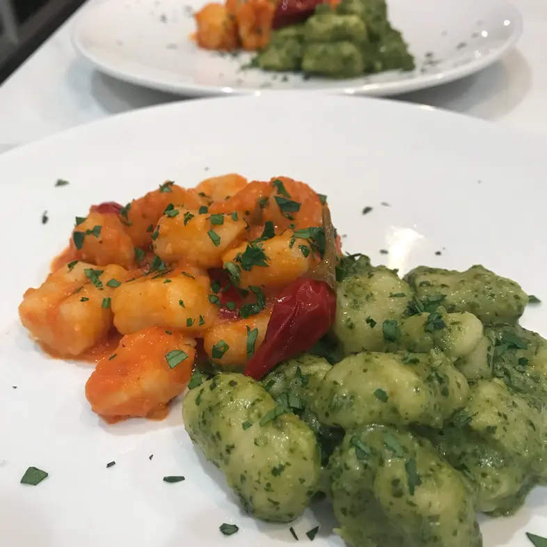 creation thumb for Gnocchi alla Vodka e Pesto