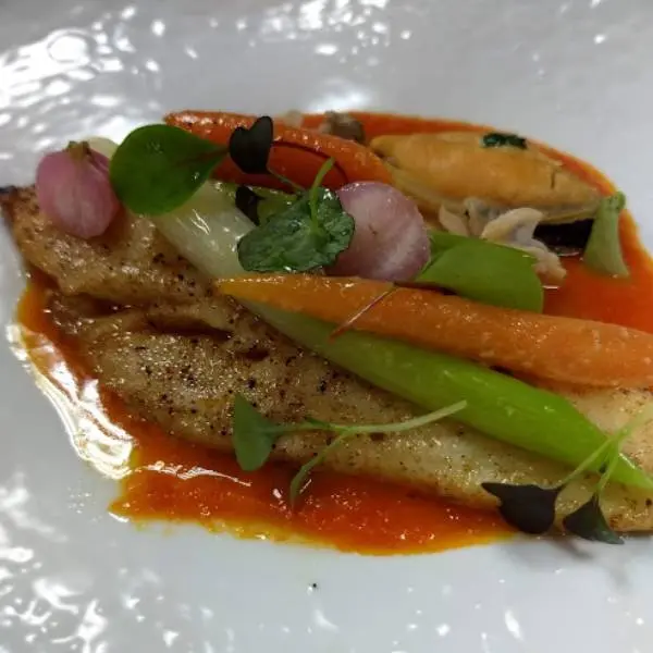 creation thumb for Sea Bass and Grilled Vegetables