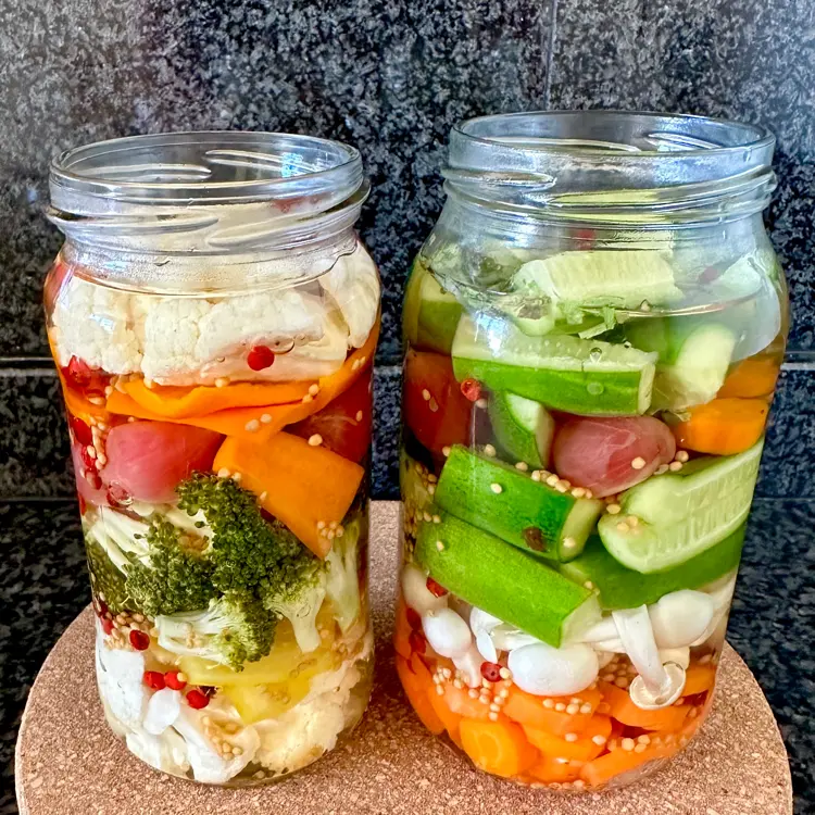creation thumb for Summer Pickled Vegetables