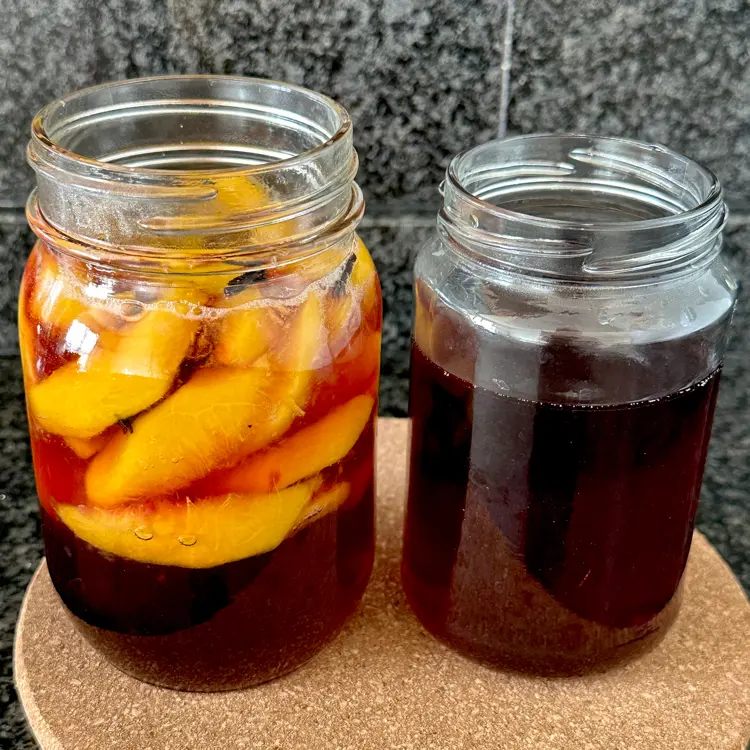 creation thumb for Nectarines & Porto Syrup