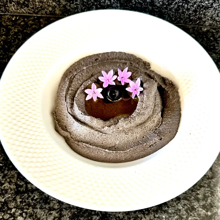 creation thumb for Black Bean, Black Olives & Black tahini Hummus