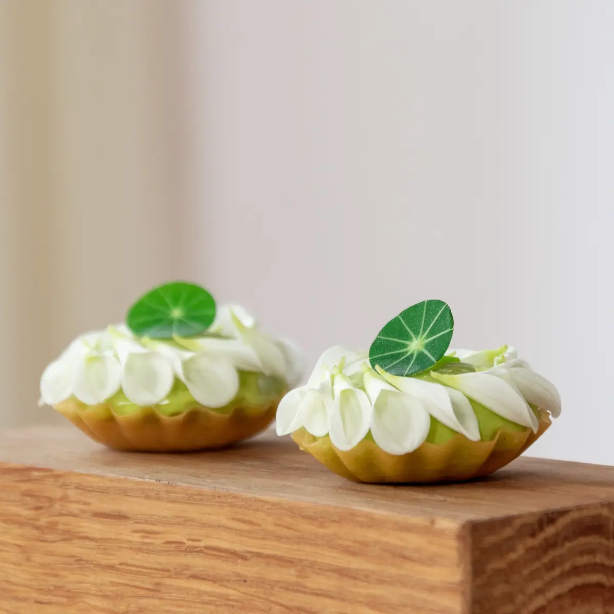 creation thumb for Erbsen tarte amuse 