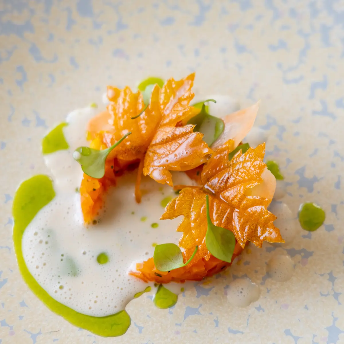 creation thumb for No waste salt dough baked carrot tartare