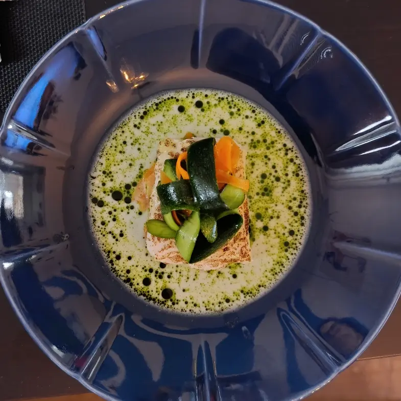 creation thumb for sea bass, martini and dill