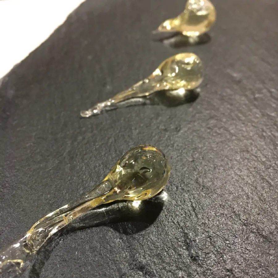 creation thumb for Isomalt with olive oil.