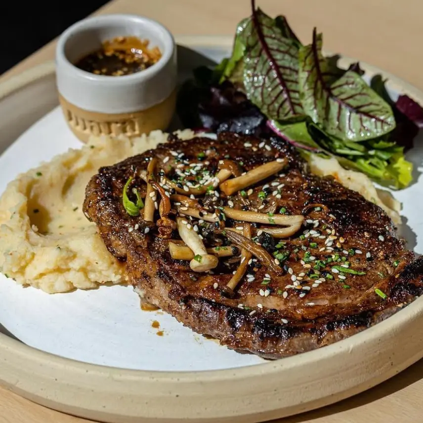 creation thumb for Wagyu steak with kushiyaki sauce