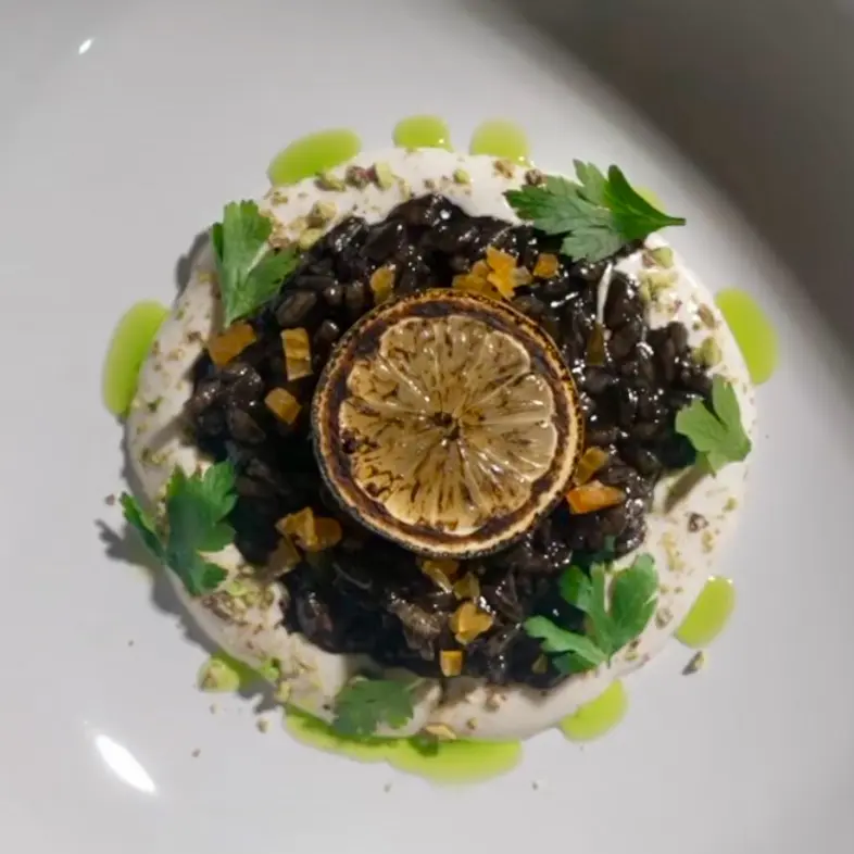 creation thumb for Black Lime Risotto