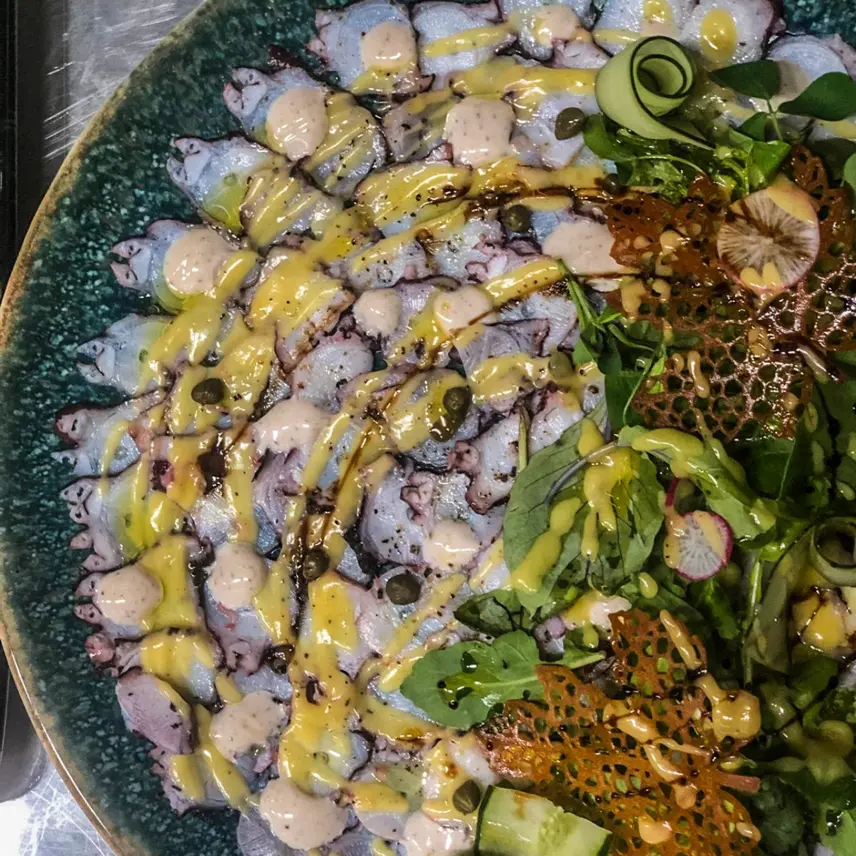 creation thumb for Octopus Carpaccio