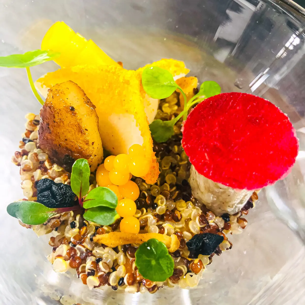 creation thumb for Seafood on glass