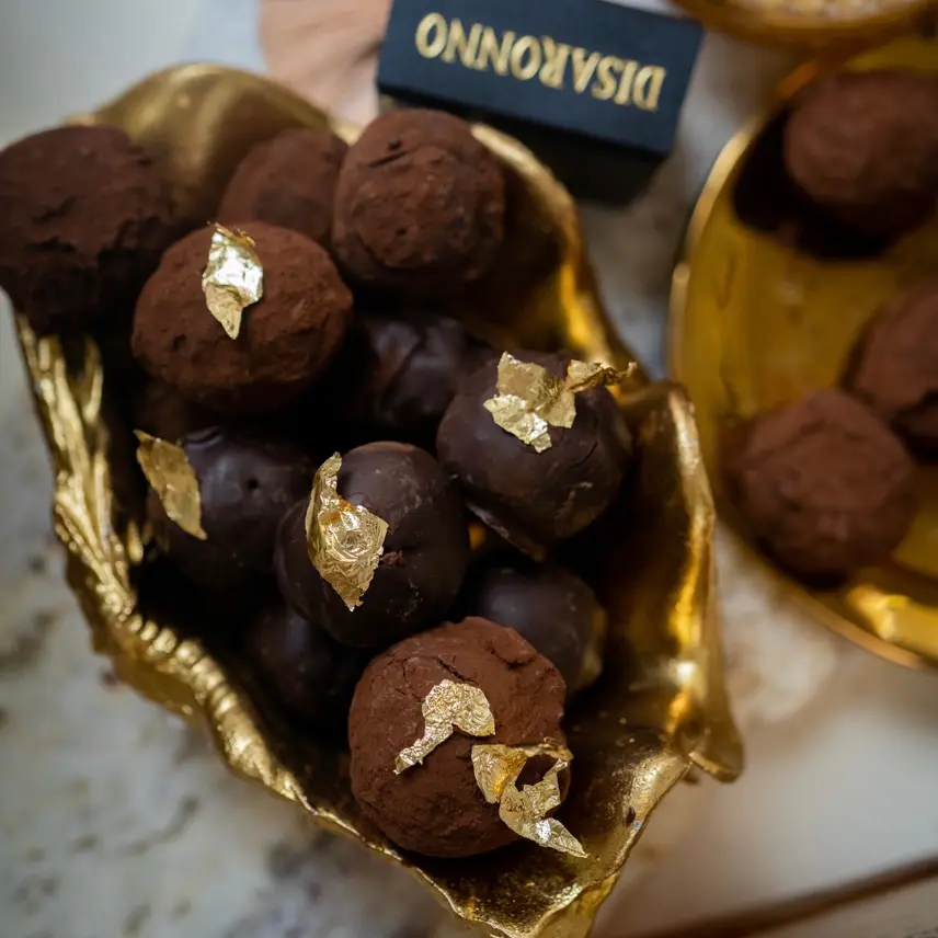 creation thumb for Amaretto truffles