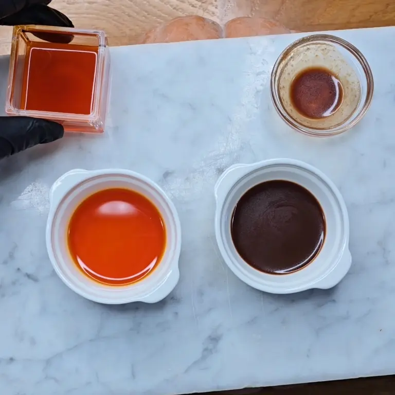 creation thumb for Vegetable glace oil; vegetable glace;flavouring sauce