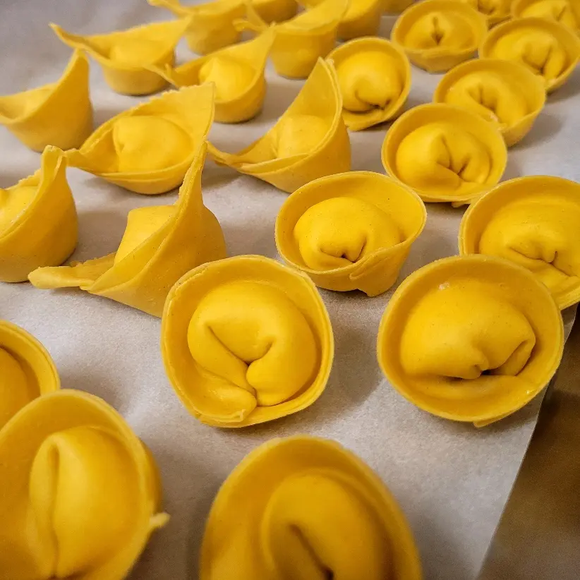 creation thumb for Ravioli freschi ripieni di gorgonzola e ricotta