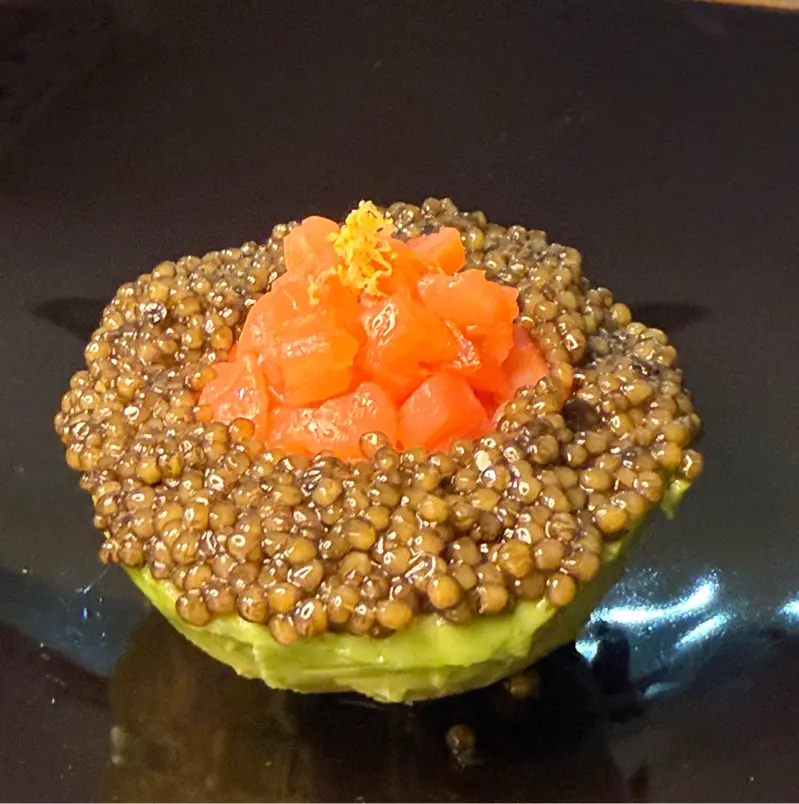 creation thumb for Avocado • salmon • caviar