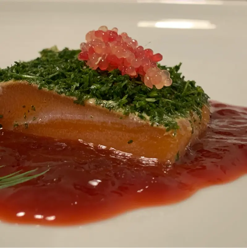 creation thumb for Gravelex Salmon • Beet • finger lime