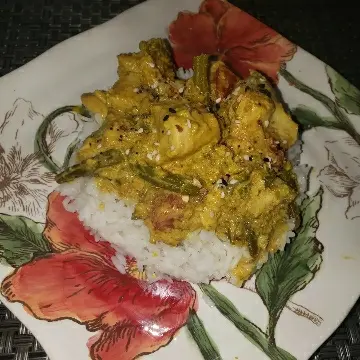 creation thumb for Green bean, coconut fish thai thingy