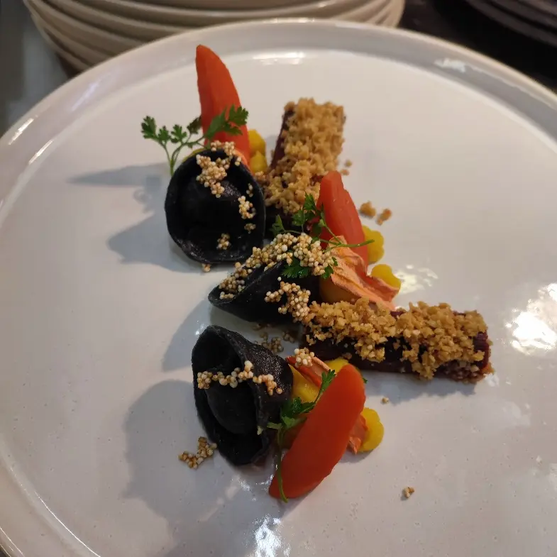 creation thumb for Vegan Grammeal, Carrot, Ravioli