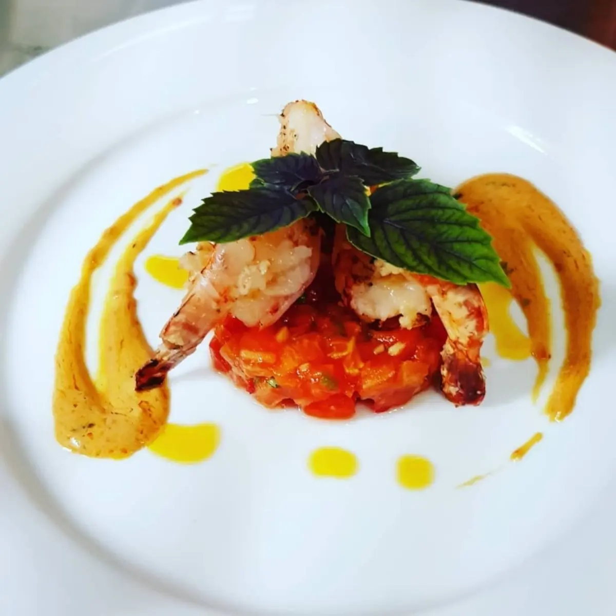 creation thumb for Spicy tiger prawns.