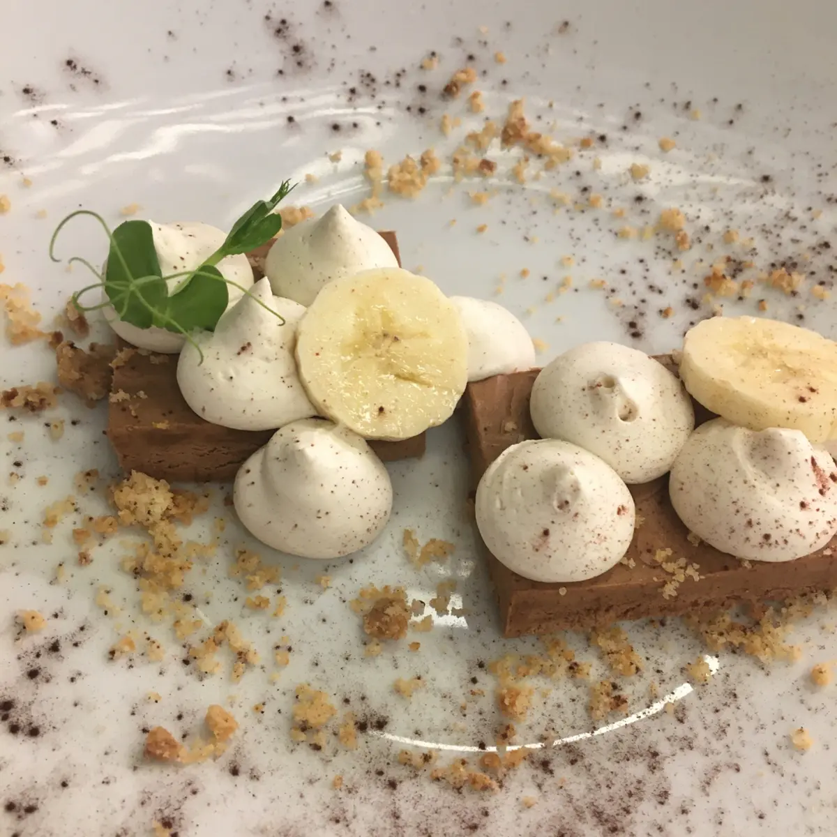 creation thumb for Mousse al cioccolato Caramelia con namelaka alla Banana