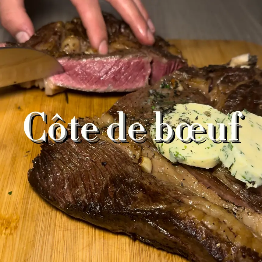 creation thumb for Côte de bœuf (patate douce rôtie)