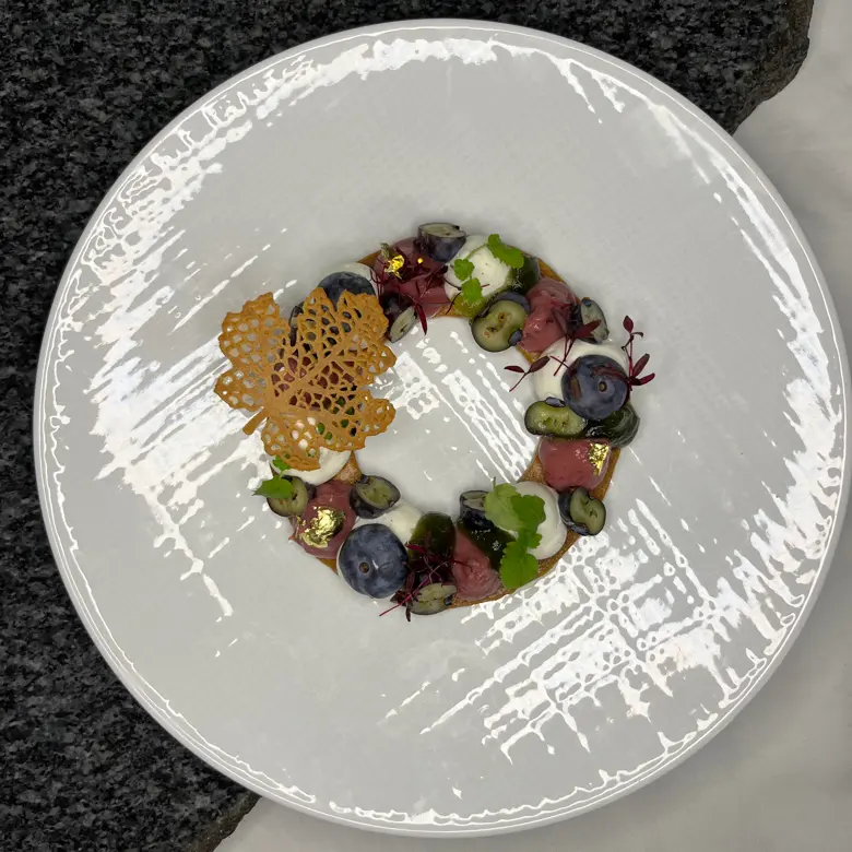 creation thumb for Fine blueberry tart revisited