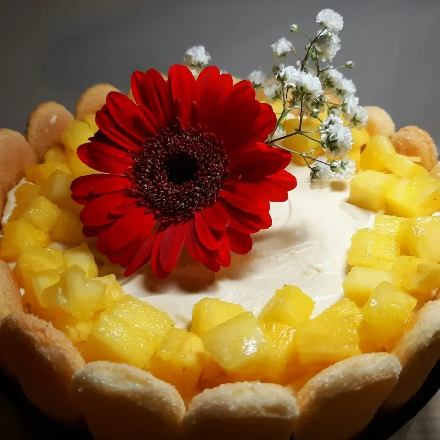 creation thumb for Tarta Cheesecake de piña