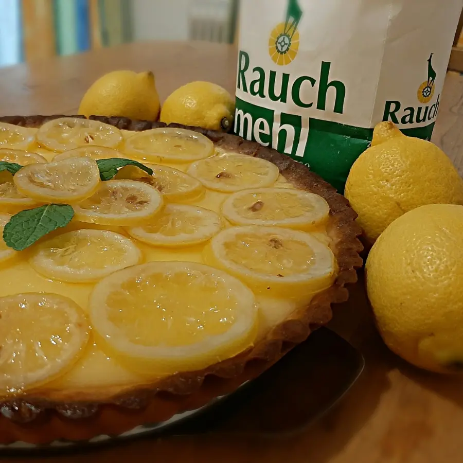 creation thumb for Tarta de limon a la antigua🌺🍋