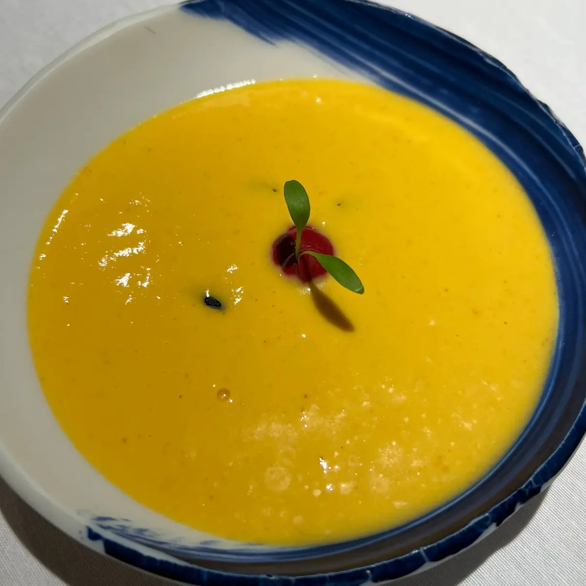 creation thumb for Yellow Peach Gazpacho