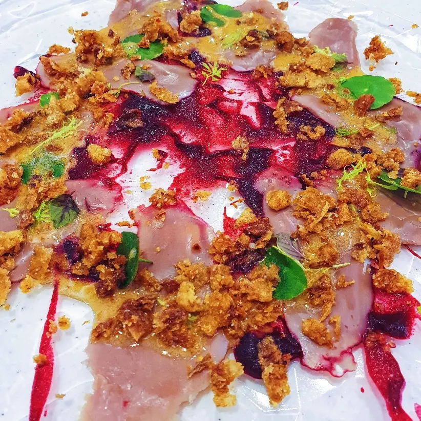 creation thumb for Duck Carpaccio