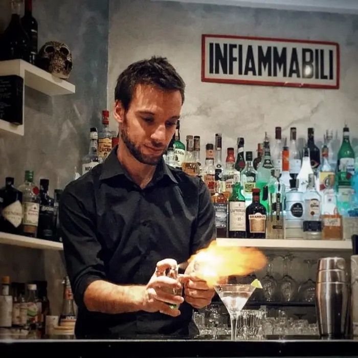 creation thumb for Barman on fire